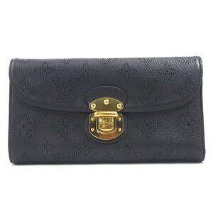LOUIS VUITTON Black Monogram Wallet